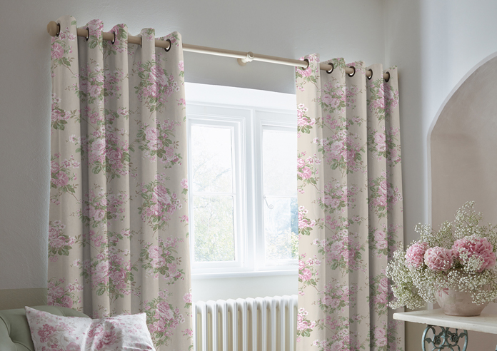 Shabby Chic by Rachel Ashwell Rose Chintz, Pink - Made to Measure Curtains - Image 5